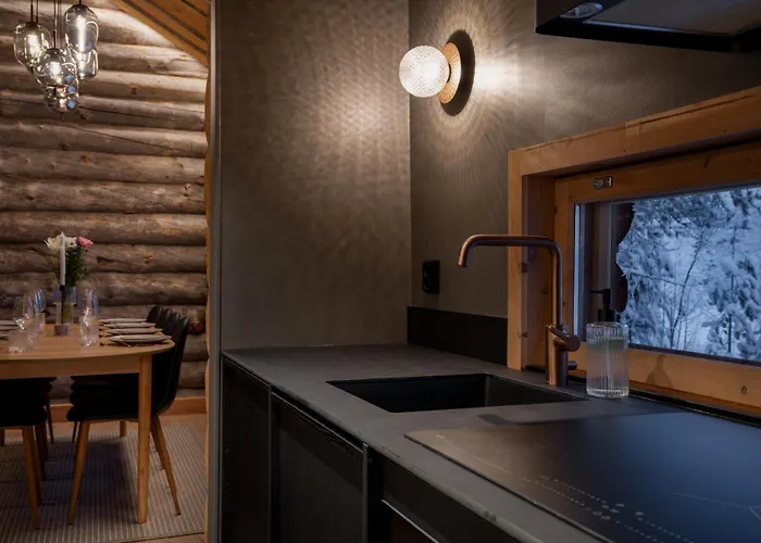 דירה Kelokurki - The Luxury Where Serenity Meets The Northern Lights לוי